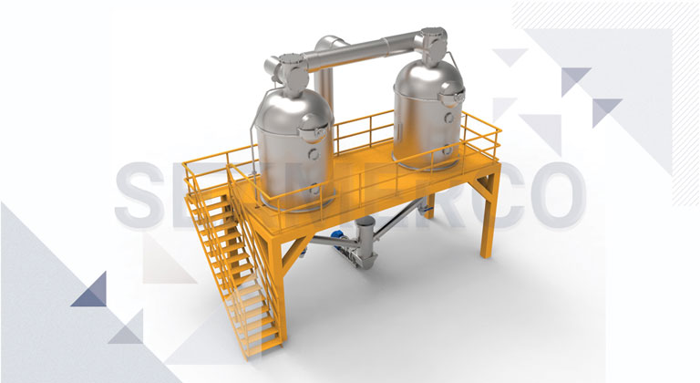 Seamerco Batch Vacuum Evaporator