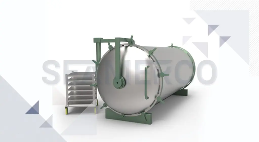 Seamerco Industrial Steam Cooking Vessel