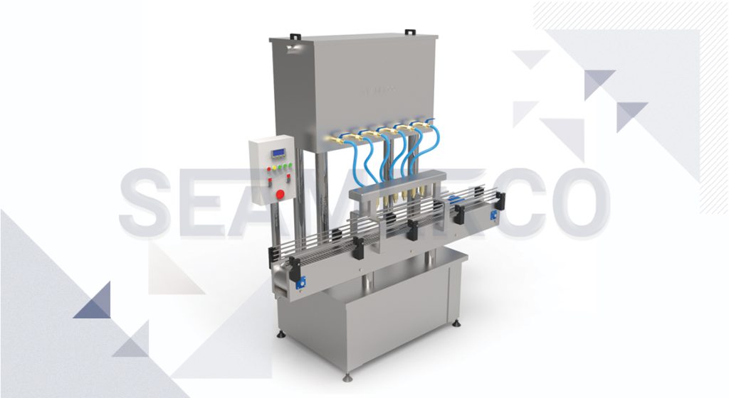 Seamerco Six-Nozzle Automatic Liquid Filler