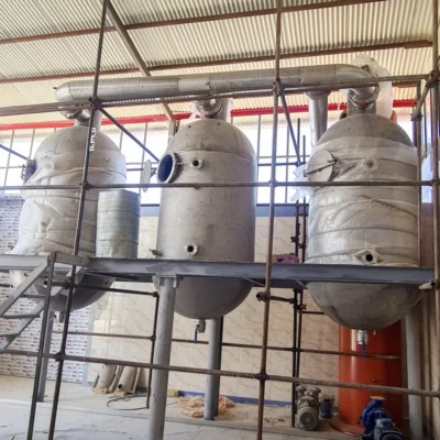 Processing vessels pictured in the Seamerco project reference